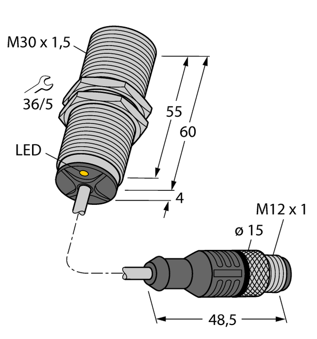 Turck BI10U-EM30-AN6X-0.2-RS4T, BI10U-M30-AN6X-0.2-RS4T, BI10U-M30-AP6X-0.2-RS4T, BI10U-MT30-AD4X-0.3-RS4.23/XOR, BI15-EM30-AN45XLD-0.2-RS4T, BI15-EM30-AP45XLD-0.2-RSV4T/S100