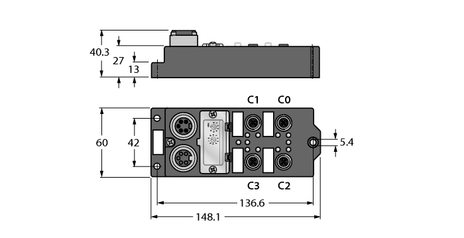 Turck FDNQ-S0404G-T