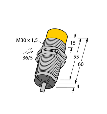 Turck NI15-EM30-LIU 7M, NI15-M30-LIU
