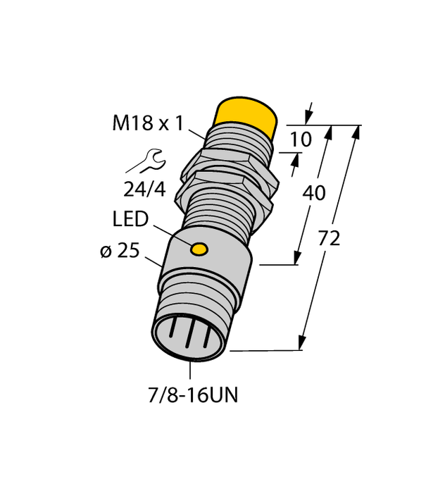 Turck NI10-G18-AP6-B1341, NI10-G18-AP6X-B1341