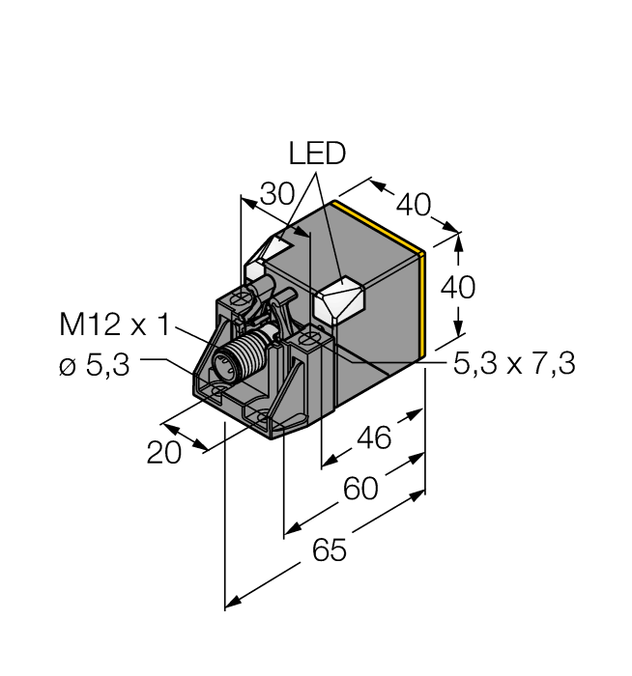 Turck BI20U-QV40-AP6X2-H1141, NI40UE-QV40-VN6X2-H1141, NI40UE-QV40-VP6X2-H1141, NI50U-QV40-AP6X2-H1141