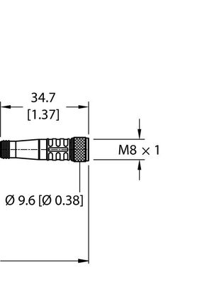Turck PKG 4M-0.2-PKG 4M/S90, PKG 4M-0.3-PKG 4M/S90, PKG 4M-1-PKG 4M/S90, PKG 4M-2-PKG 4M/S90, PKG 4M-3-PKG 4M/S90, PKG 4M-4-PKG 4M/S90