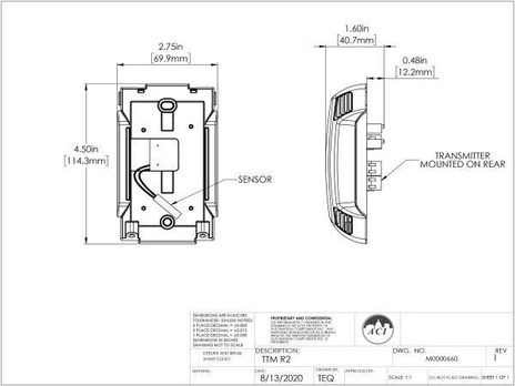 ACI A/TTM100-R2-4, A/TTM1K-R2-4