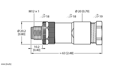 Turck RS46PS-S-0, RS46PT-S-0