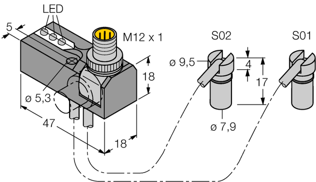 Turck NI2-BTM-0.16-BDS-2AP6X3-H1141/S34