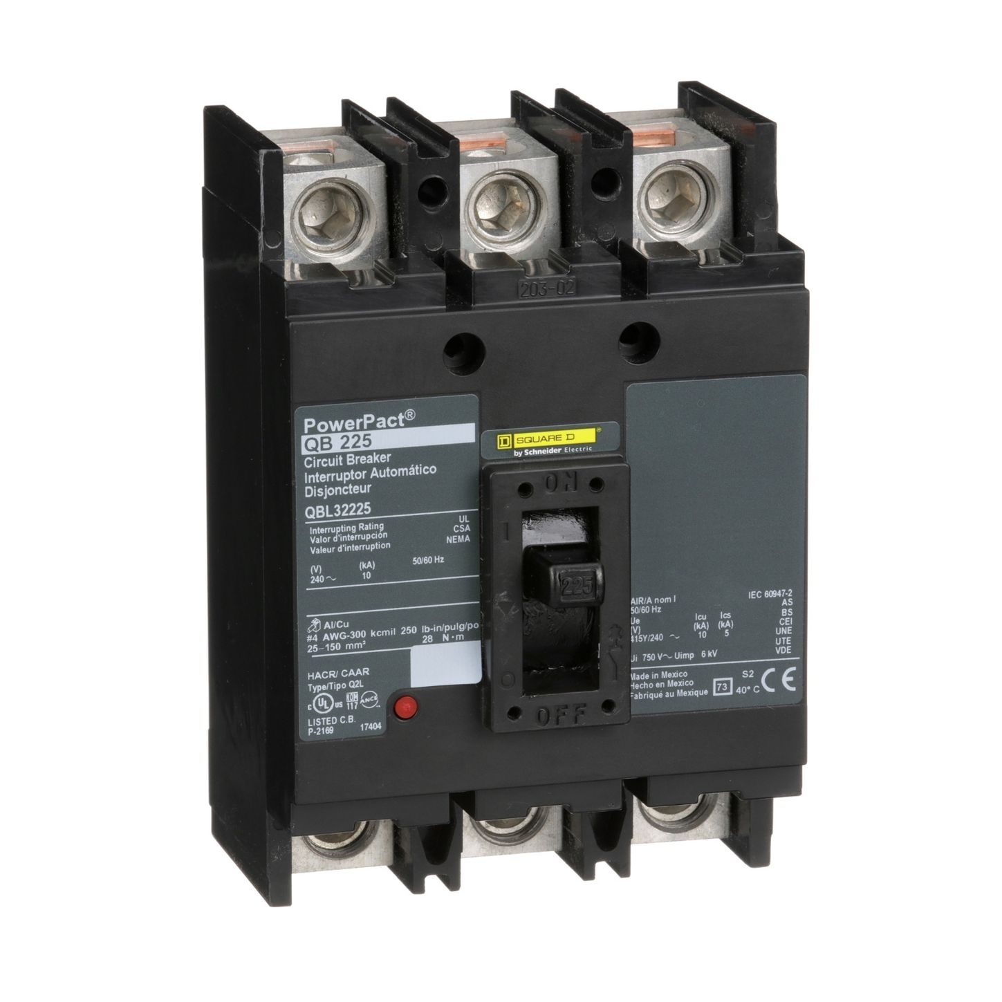 Square D QBL32225