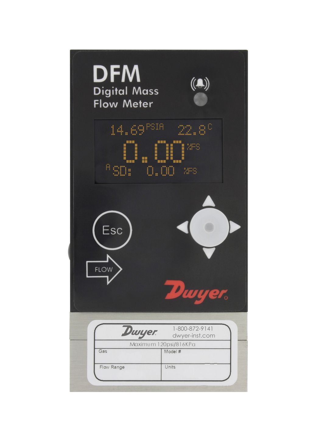 Dwyer DFM-48010-V-ALA2, DFM-56100-V-DLA2