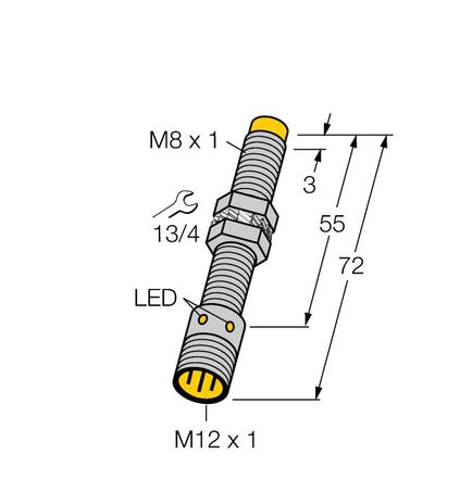 Turck NI3-G08-AN6X-H1341