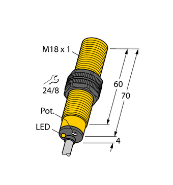 Turck BC5-S18-AN4X, BC5-S18-AP4X, BC5-S18-AZ3X, BC5-S18-RP4X, BC5-S18-RZ3X, BC5-S18-Y1X, BC5-S18-Y1X 10M, BC5-S18-Y1X/S100, BCE5-S18-AN6X, BCE5-S18-AP6X, BCF5-S18-AN4X, BCF5-S18-AP4X, BCF5-S18-AP4X/S90, BCF5-S18-RN4X, BCF5-S18-RP4X/S90