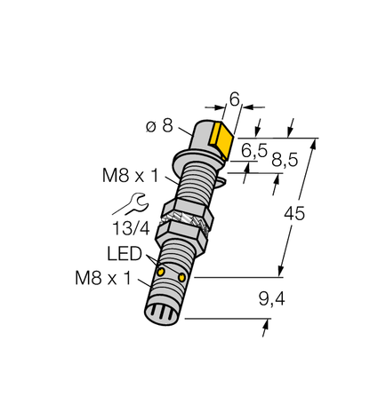 Turck BI1.5-GS880-AP6X-V1631