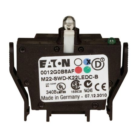 Eaton M22-SWD-K22LEDC-B, M22-SWD-K22LEDC-G, M22-SWD-K22LEDC-R, M22-SWD-K22LEDC-W