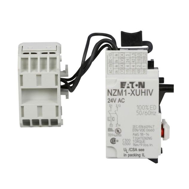 Eaton NZM1-XUHIV110-130AC, NZM1-XUHIV208-240AC, NZM1-XUHIV20KL24AC, NZM1-XUHIV20KL24DC, NZM1-XUHIV20L24AC, NZM1-XUHIV20L24DC, NZM1-XUHIV24AC, NZM1-XUHIV24DC, NZM1-XUHIV480-525AC, NZM1-XUHIVL24AC