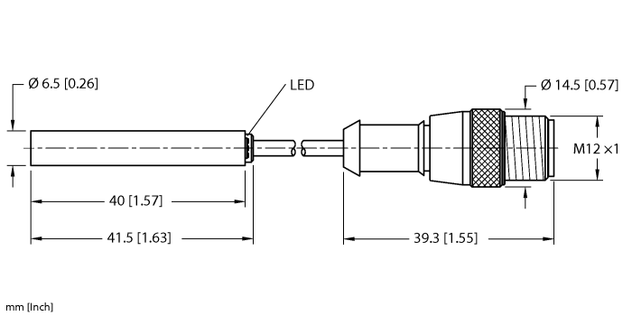 Turck BI1.5-EH6.5-AP6X-0.2-RS4T, BI2-EH6.5-AP6X-0.2-RS4T