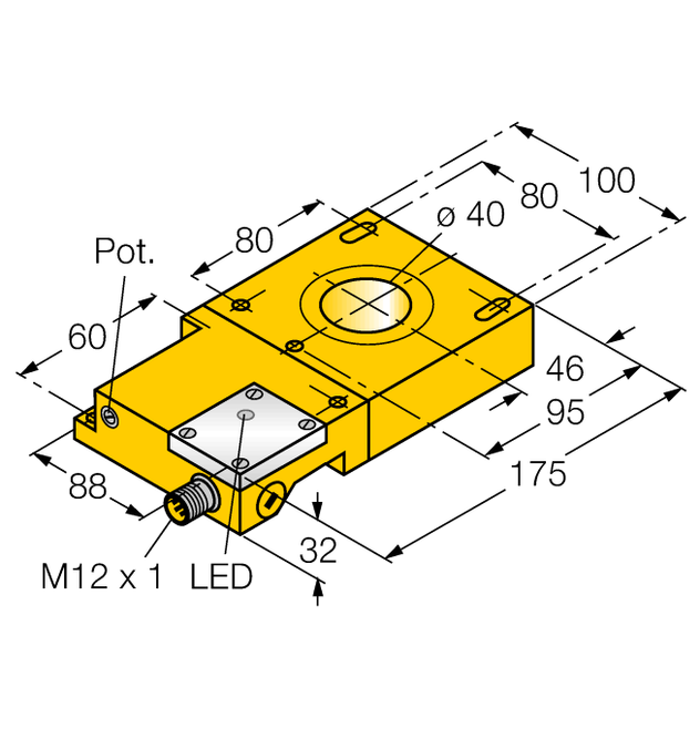 Turck NI40R-S32SR-VP44X-H1141