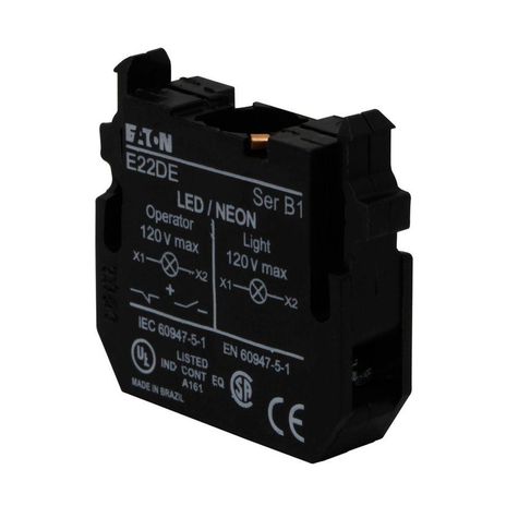 Eaton E22DL120G, E22DL120R, E22DL120W, E22DL24G, E22DL24R, E22DL24W, E22DL24Y, E22DLT120G, E22DLT120R, E22DLT24G, E22DLT24R