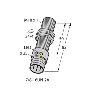 Turck BI5-G18-ADZ30X2-B1331, BI5-G18-RDZ30X2-B1331, BI5-GT18-ADZ30X2-B1331, BI5-GT18-ADZ30X2-B1331/S34/S1589, BI5-GT18-RDZ30X2-B1331, BI5-GT18-RDZ30X2-B1331/S34, BI5-GT18H-ADZ30X2-B1331/S34, BI5U-G18-ADZ30X2-B1331, BI5U-G18-RDZ30X2-B1331, BI5U-GT18-ADZ30X2-B1331, BI8-G18-ADZ30X2-B1331