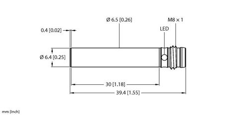 Turck BI1.5-H6.5-Y1-V1131, BI1.5-H6.5K-AN6X-V1131