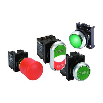 Eaton 28-3210-10, 28-3210-13, 41-782-2, 41-782-3, 51-1370-2KIT, A22-BE6, A22-EC02, A22-GL24, A22-LED-R, A22-LED-Y, A22-RLT-GN, E22CSP2, E22GD2X40WB, E22JPB2B, E22LED006BAF