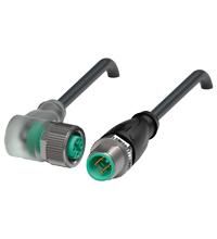 Pepperl+Fuchs FACTORY V1-W-A2-BK1M-PUR-U-V1-G, V1-W-A2-BK2M-PUR-U-V1-G, V1-W-A2-BK3M-PUR-U-V1-G