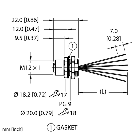 Turck EFKVH-A8.601.4-0.4