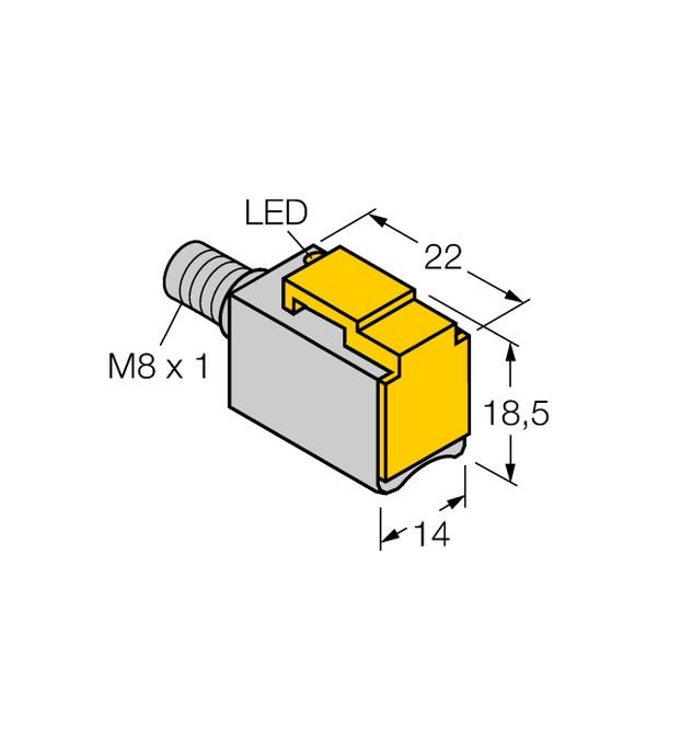 Turck BIM-PSM-AN6X-V1131, BIM-PSM-AP6X-V1131