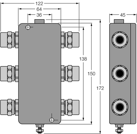 Turck JBBS-48-T415B/EX, JBBS-48SC-T415B/EX, JBBS-49-T415/3G, JBBS-49-T415B/EX, JBBS-49SC-T415/3G, JBBS-49SC-T415B/EX