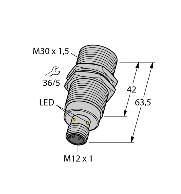 Turck BI20-EG30F-AN6X-H1141, BI20-EG30F-AP6X-H1141, BI20-EGT30F-AP6X-H1141