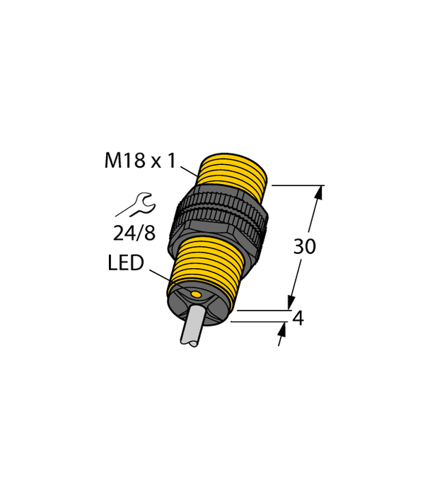 Turck BI5-P18-Y0X, BI5-P18-Y0X 7M, BI5-P18-Y1X/S97, NI10-P18-Y0X, NI10-P18-Y0X 7M, NI10-P18-Y1X/S97