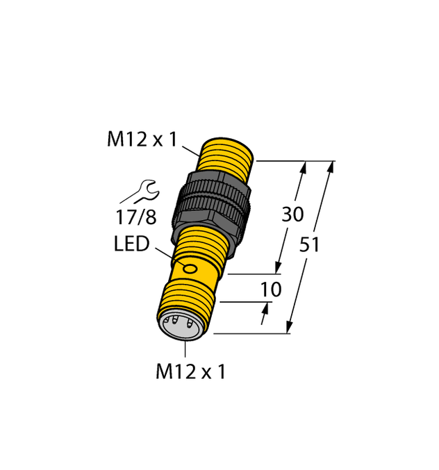 Turck BI2-S12-AD4X-H1141, BI2-S12-AP6X-H1141, BI2-S12-RN6X-H1141, BI2-S12-RN6X-H1143, BI2-S12-Y0X-H1141, NI4-S12-AN6X-H1141, NI4-S12-AP6X-H1141, NI4-S12-RP6X-H1143
