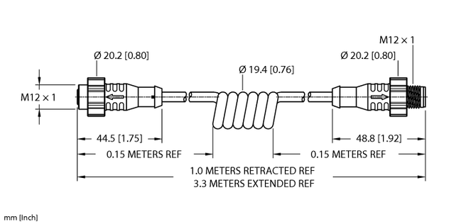 Turck EKRT-ESRT-A4.400-GU24.SP-3.3, EKRT-ESRT-A4.400-GU24.SP-3.3/SV, EKRT-ESRT-A4.400-GU2K.SP-3.3, EKRT-ESRT-A4.400-GU2K.SP-3.3/SV