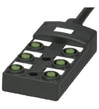 Pepperl+Fuchs FACTORY V1-6A-E2-10M-PUR, V1-6A-E2-5M-PUR