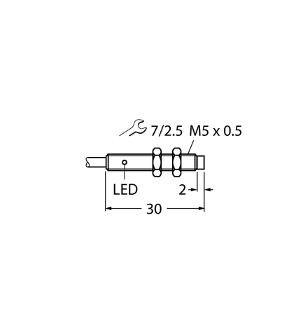 Turck NI3-EG05F-AN6X, NI3-EG05F-AP6X
