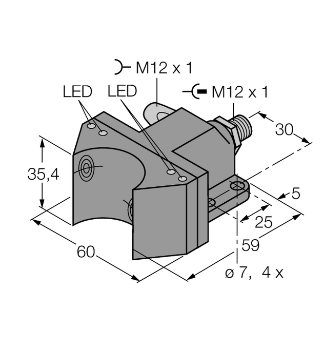 Turck NI4-DSU35-2ASIX4-H1140/S930
