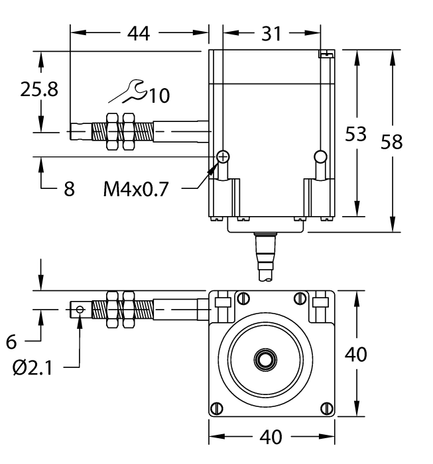 Turck DW1000-55-7F-CA