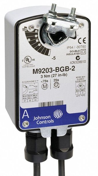 Johnson Controls M9203-AGB-2Z, M9203-BGB-2, M9203-BUA-2, M9203-BUA-2Z, M9203-BUB-2, M9203-GGB-2
