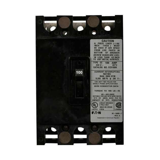 Eaton CC3100N, CC3125N, CC3150N, CC3175N, CC3200N, CC3225N