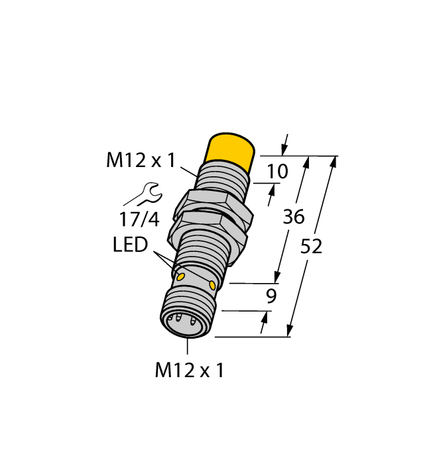 Turck NI10U-EM12-AN6X-H1141, NI10U-EM12-AP6X-H1141, NI10U-M12-AN6X-H1141, NI10U-M12-RP6X-H1141, NI4-EM12-VP6X-H1141, NI4-M12-AD4X-H1141, NI4-M12-AD4X-H1144, NI4-M12-AN6X-H1141, NI4-M12-RD4X-H1143, NI4-M12-RN6X-H1143, NI5-EM12-Y1X-H1141, NI5-M12-AN6X-H1141, NI5-M12-AP6X-H1141, NI5-M12-Y1X-H1141, NI8-M12-AD4X-H1141