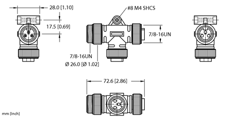Turck RSM-2RKM 30-KF