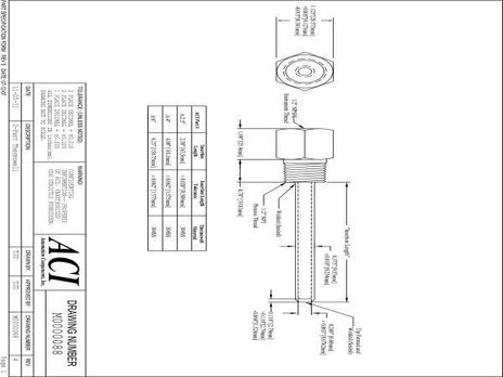 ACI A/1K-NI-I-4"-BB, A/1K-NI-I-6"-BB