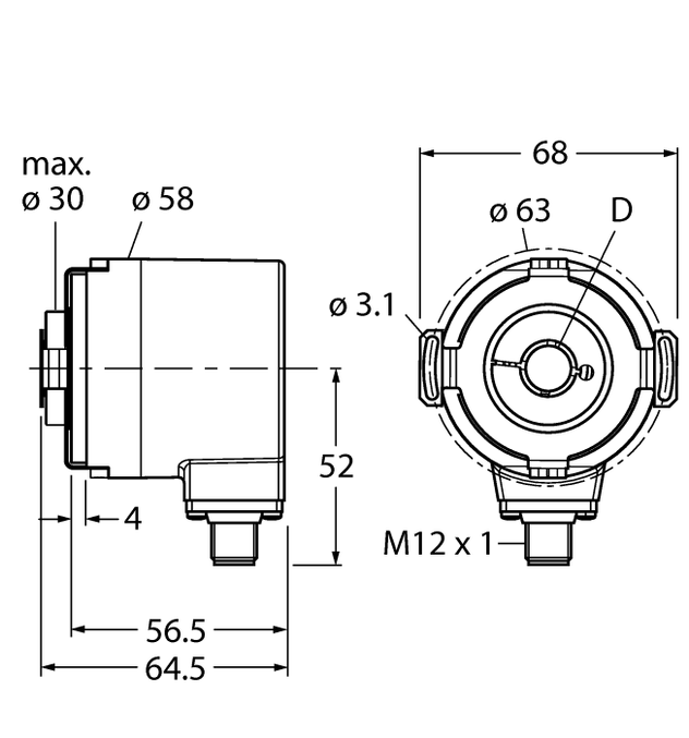 Turck RM-35I12T-5C25B-H1181