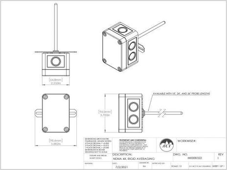 ACI A/1K-2W-RA-24"-4X