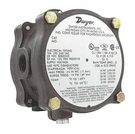 Dwyer 1950G-0-B-120-NA