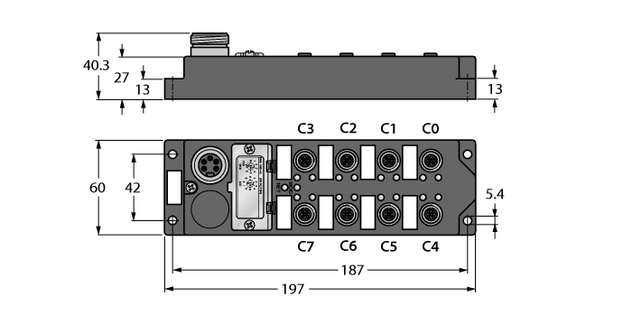 Turck FDNL-CSG88-W, FDNL-S1600-W