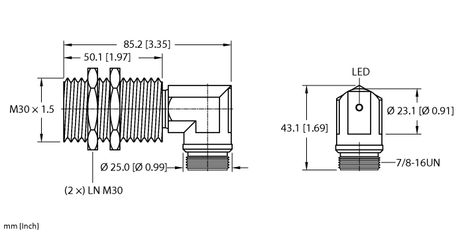 Turck BI10-G30-AN6X-B1441, BI10-G30-AP6X-B1441