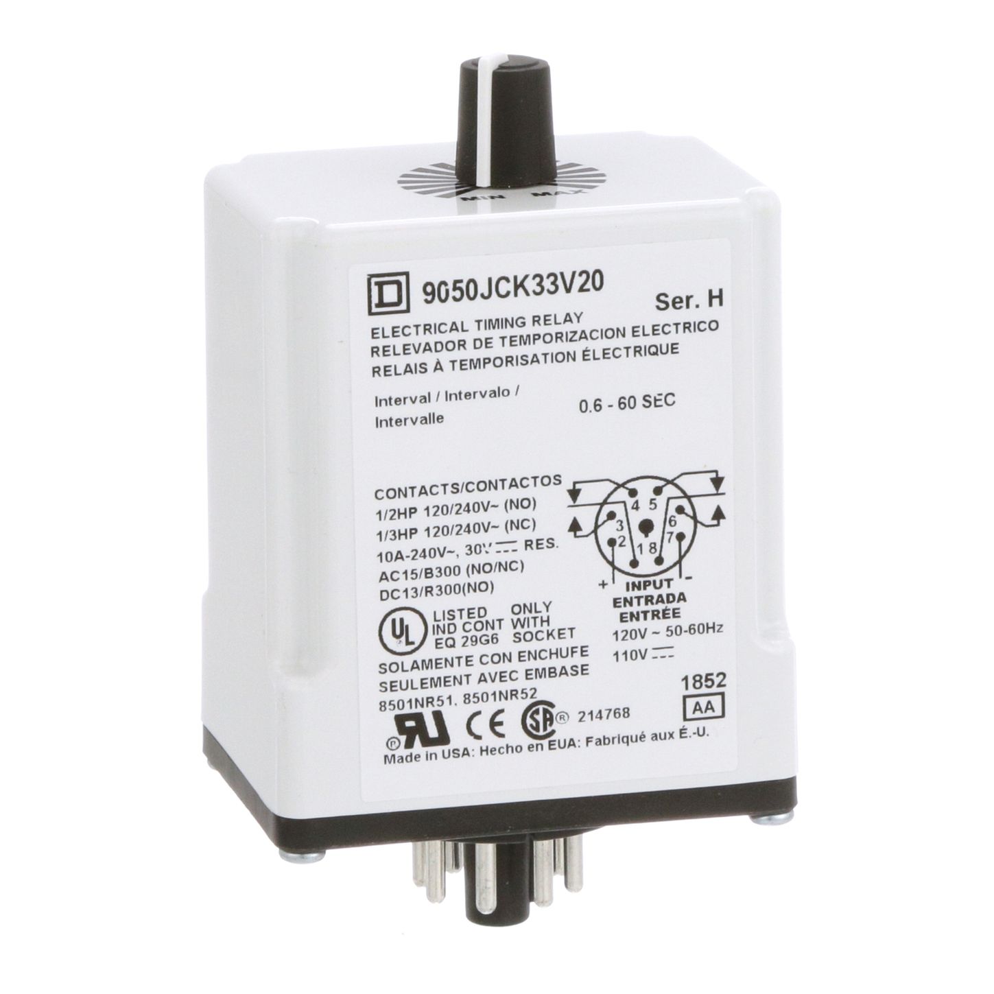 Square D 9050JCK33V20