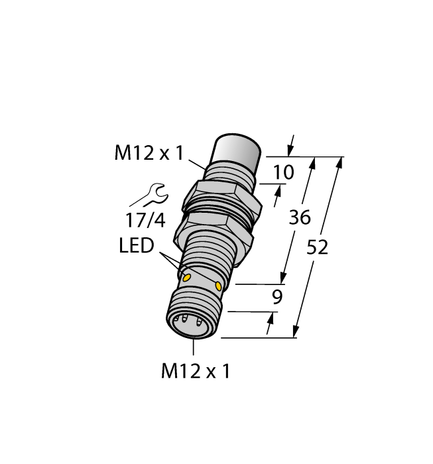 Turck NI10U-MT12-AN6X-H1141, NI10U-MT12-AP6X-H1141, NI10U-MT12-AP6X-H1141/S1589, NI8U-MT12-AP6X-H1141, NI8U-MT12-AP6X2-H1141, NI8U-MT12-AP6X2-H1141/S1589