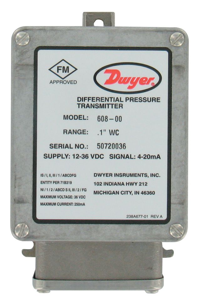 Dwyer 608-01B, 608-02, 608-04, 608-05, 608-06