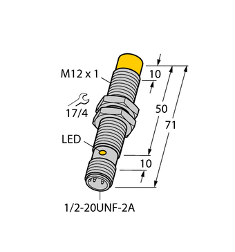 Turck NI4-G12-ADZ32X-B3131, NI4-G12-AZ31X-B3131, NI4-G12-AZ33-B3131, NI4-G12-RDZ32X-B3131, NI4-G12-RZ33X-B3131, NI4-GT12-ADZ32X-B3131/S34, NI8-G12-ADZ32X-B3131, NI8-G12-RDZ32X-B3131, NI8-GT12-ADZ32X-B3131/S1589, NI8U-G12-ADZ32X-B3131, NI8U-GT12-ADZ32X-B3131