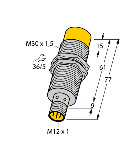 Turck NI12-M30-IOLU69X2-H1141, NI15-M30E-AD4X-H1141, NI15-M30E-LIU-H1141, NI15-M30E-RP6X-H1143, NI15-M30E-VN4X-H1141, NI15-M30E-VP4X-H1141, NI30U-M30E-AP6X-H1141