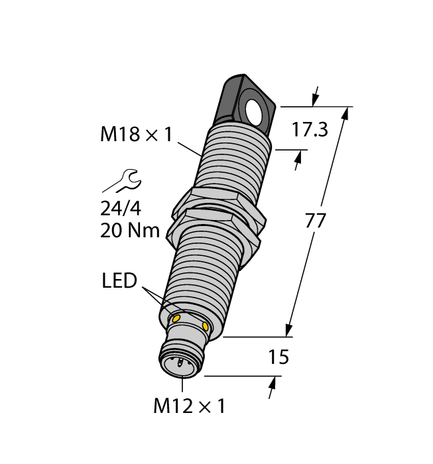 Turck RU130U-M18ES-LI8X2-H1151, RU130U-M18ES-LU8X2-H1151, RU40U-M18ES-LI8X2-H1151, RU40U-M18ES-LU8X2-H1151